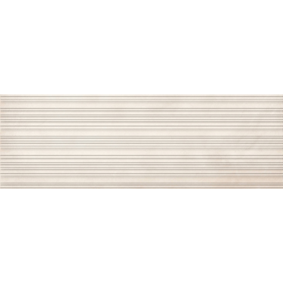 Πλακάκι τοίχου Keros Thames Line Beige 30×90 γυαλιστερό με ανάγλυφες γραμμές